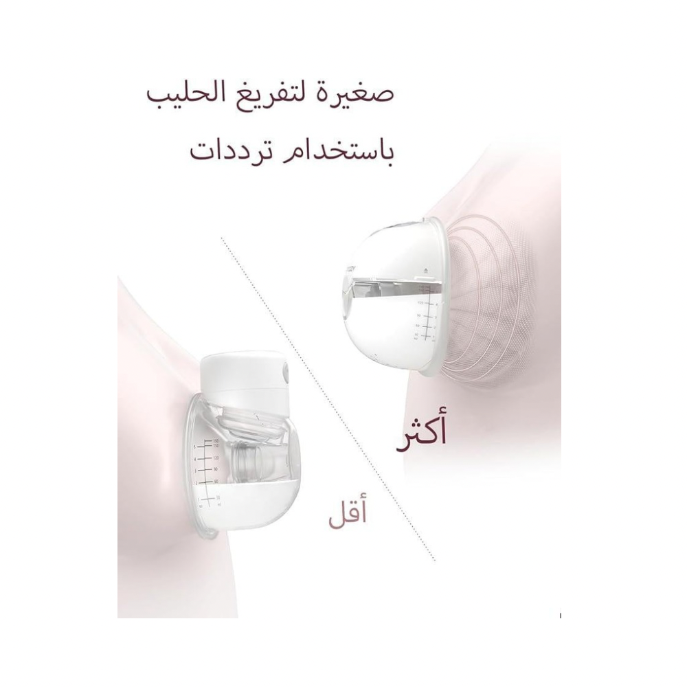 M5 مضخة حليب الثدي مومكوزي مزدوجة – رمادي